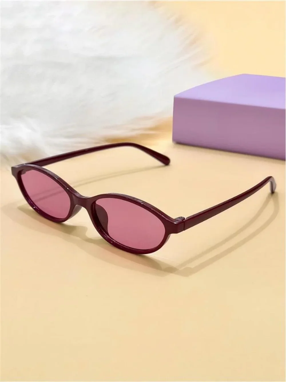 Retro Oval Sunglasses